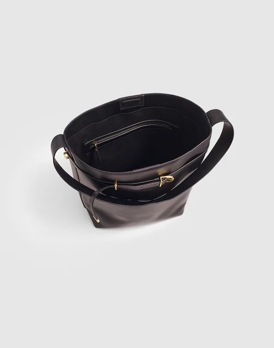 The Essential Belted Bucket Tote | Madewell