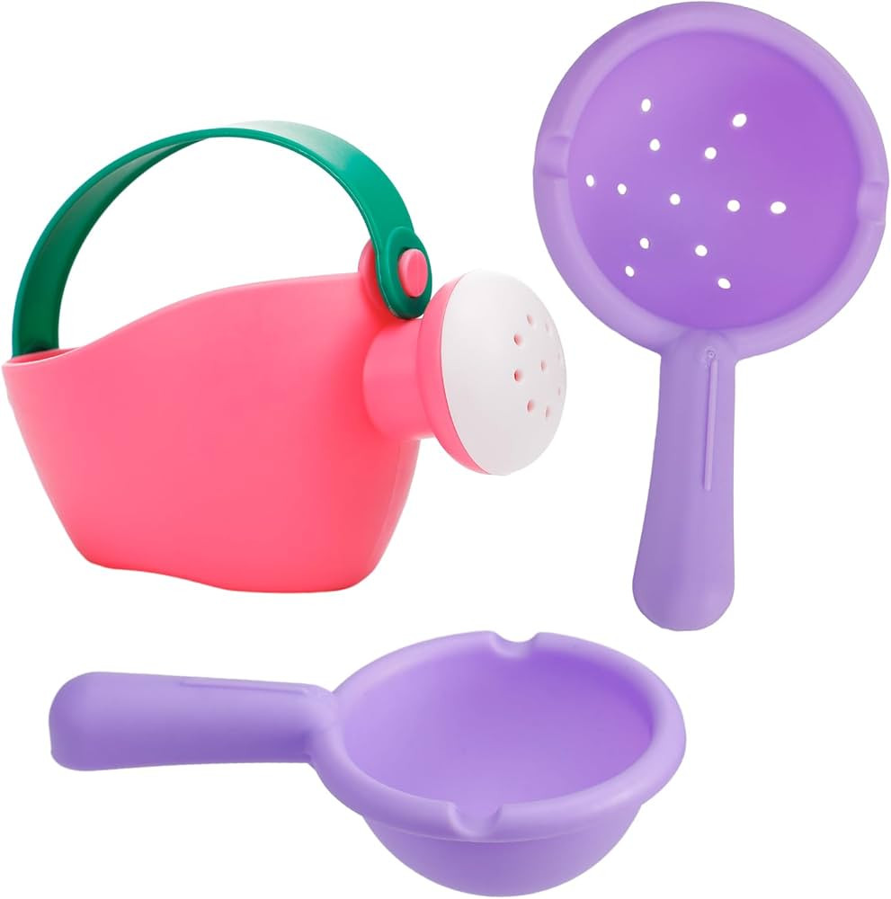Small Soft Bath Toys for Toddlers 1-3 - Super Easy to Clean Water Table Toys Baby Tub Swimming Po... | Amazon (US)