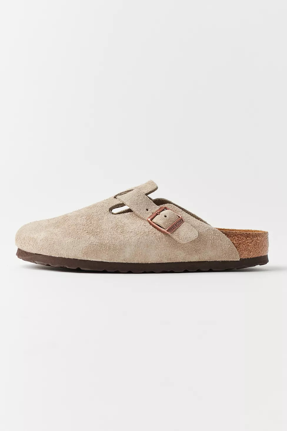 Birkenstock Women's Boston Soft Footbed Suede Clog | Urban Outfitters (US and RoW)