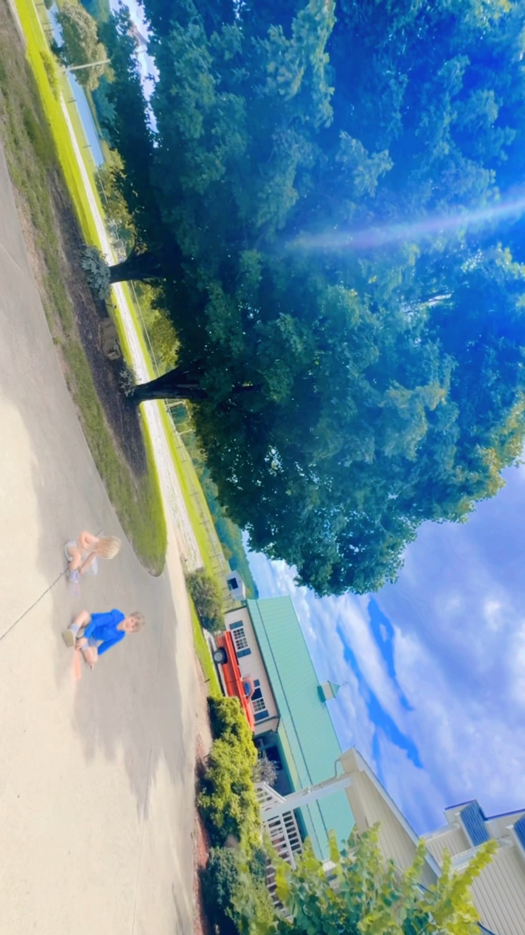 sweet little days with my babies out on the farm playing with chalk 🎨 - does it get any better?!