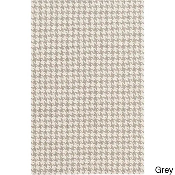 Hand-Woven Roberta Transitional Felted Wool Area Rug - 8' x 11' - Grey | Bed Bath & Beyond