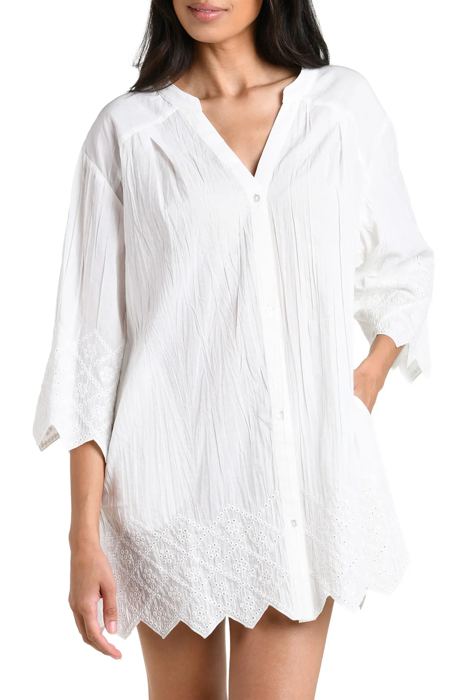 Crinkle Collective Cover-Up Minidress (Women) | Nordstrom | Nordstrom
