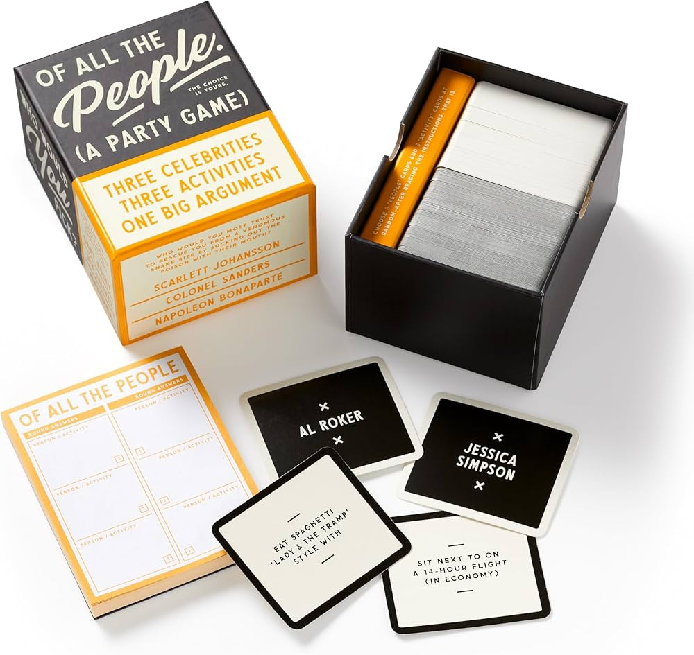 Brass Monkey of All The People – Social Party Game with 450+ Game Card Prompts of Assigning Cel... | Amazon (US)