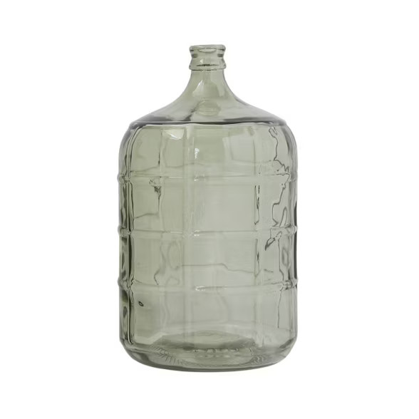 19.5" x 11" Vintage Reproduction Glass Bottle Clear - 3R Studios | Target