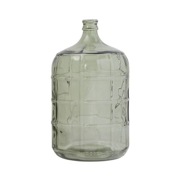 19.5&#34; x 11&#34; Vintage Reproduction Glass Bottle Clear - 3R Studios | Target