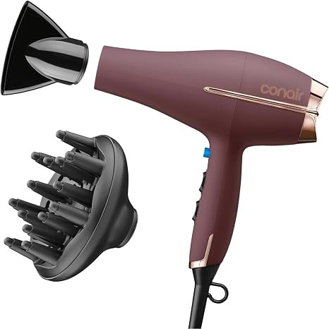 Conair Professional AC Motor Hair Dryer | Fast Drying Professional Airflow for All Hair Types, In... | Amazon (US)