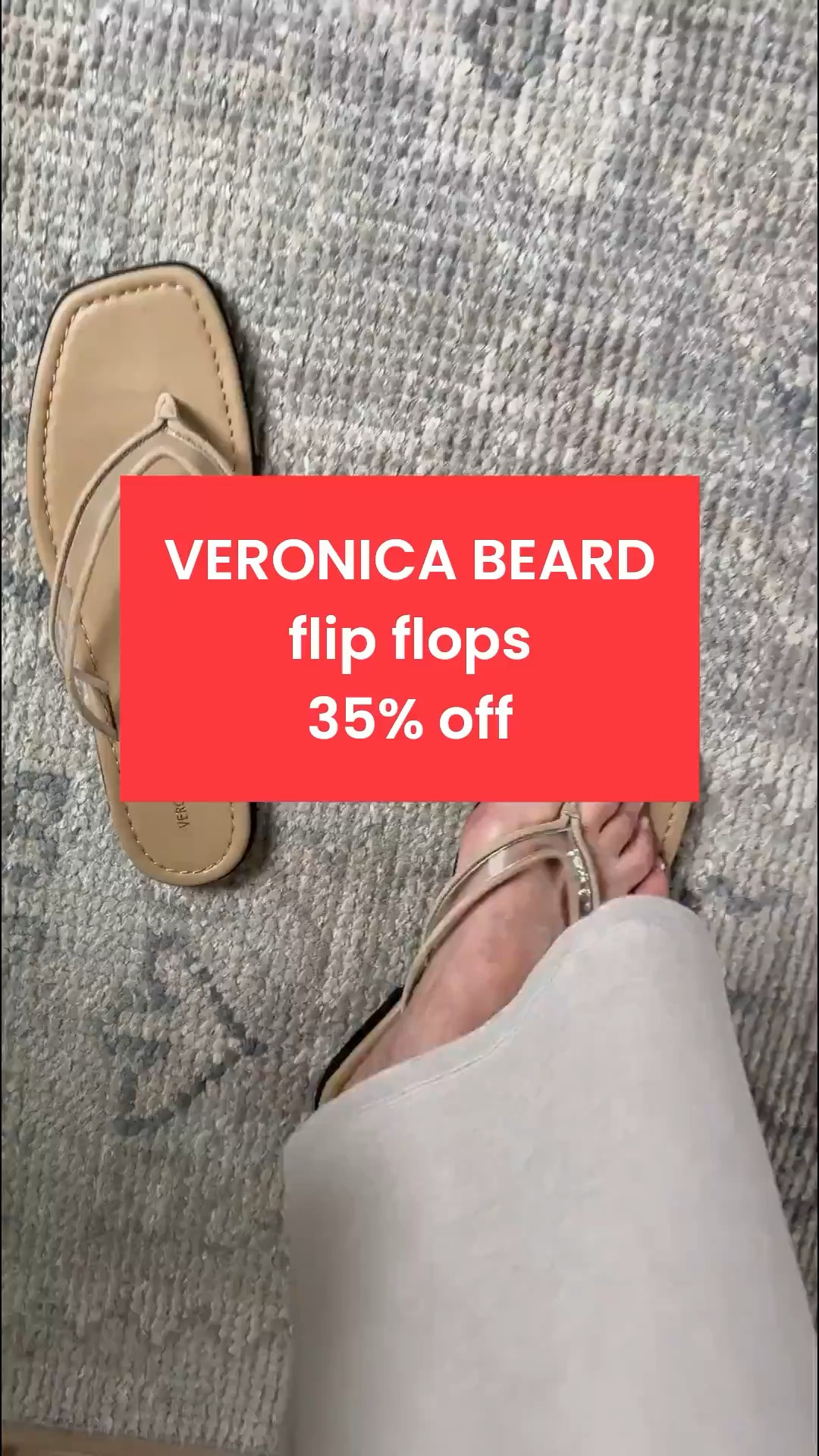 Veronica Beard flip flops on sale 35% off/40% off

summer beach sandals, vacation flip flops, resort vacation shoes, everyday summer sandals, minimalist beach style, flip flops, beach sandals, vacation shoes, summer footwear, Veronica Beard sandals