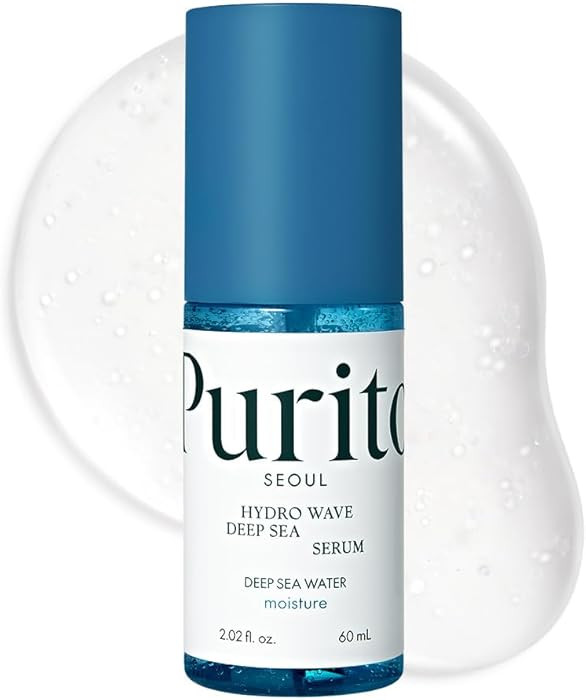 PURITO Deep Sea Serum | Deep Sea Water 66% + Marine Complex + Snow Mushirooms | Facial Serum | fo... | Amazon (US)