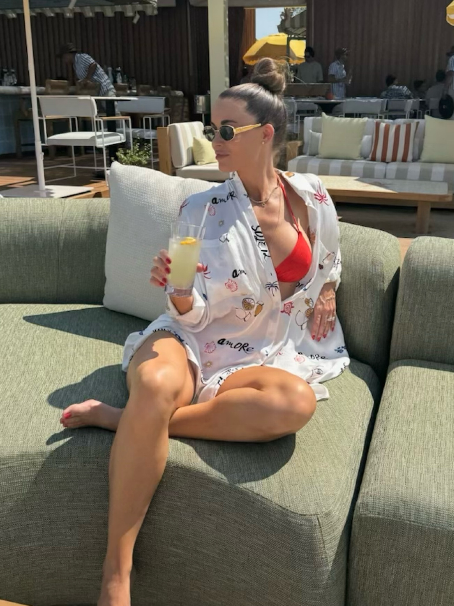 XS in swim coverup - runs super big! 

#LTKSwim #LTKFindsUnder100 #LTKStyleTip