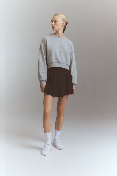 DryMove™ Pleated Tennis Skirt - Black - Ladies | H&M US | H&M (US + CA)