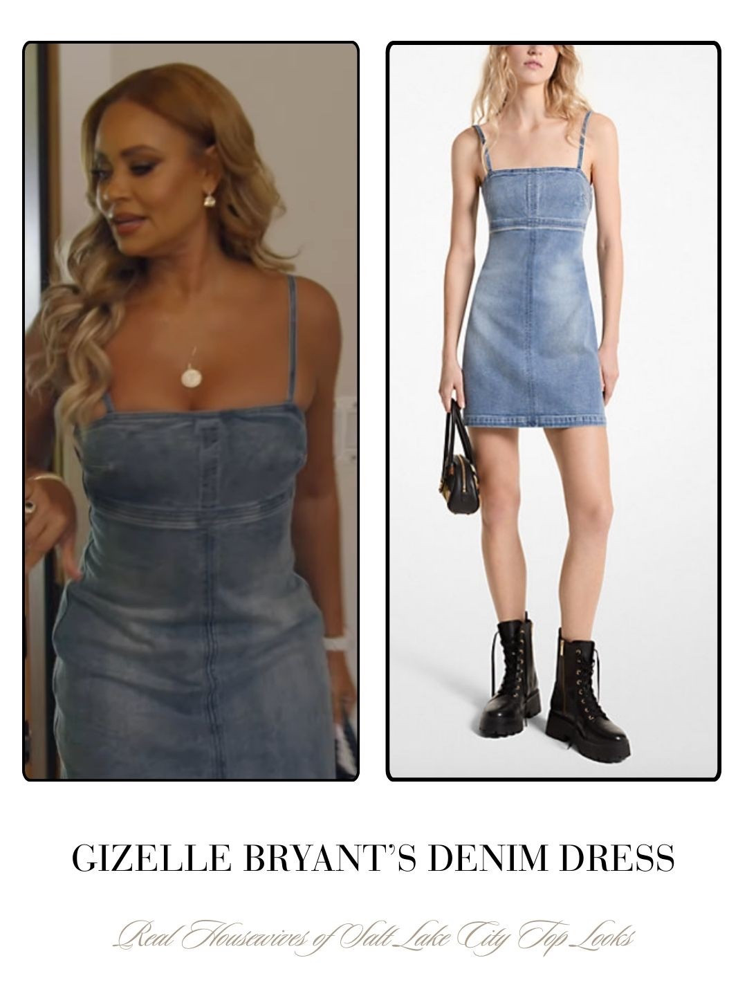 Gizelle Bryant’s Denim Dress 