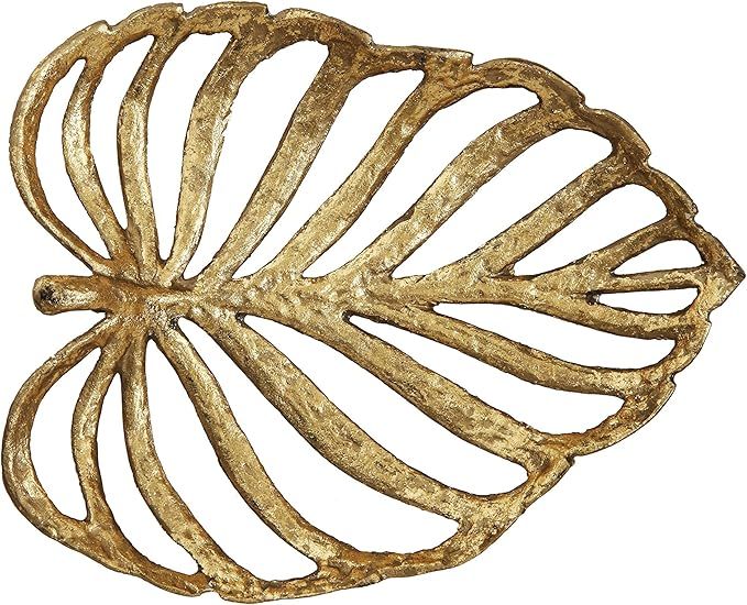 Decorative Gold Cast Iron Leaf | Amazon (US)