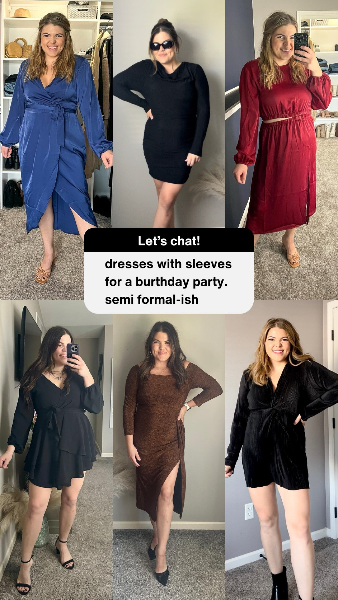 Finding the perfect semi-formal dress with sleeves just got easier! These elegant options combine style and sophistication for any special occasion. Whether you’re attending a wedding or an evening event, these dresses offer the perfect balance of coverage and chic. Shop my favorites to look effortlessly polished!

#LTKMidsize #LTKSeasonal #LTKStyleTip