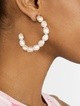 Dafina Pearl Hoop Earrings | BaubleBar (US)