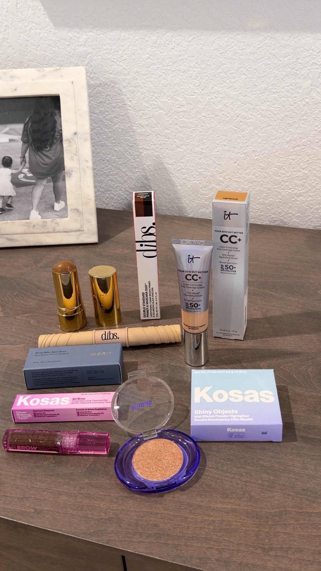 Makeup. Every day makeup. Foundation. CC cream. Cream bronzer. Mascara. Mascara primer. Eyelash primer. Brow gel. Highlighter. 

#LTKBeauty #LTKselfcare