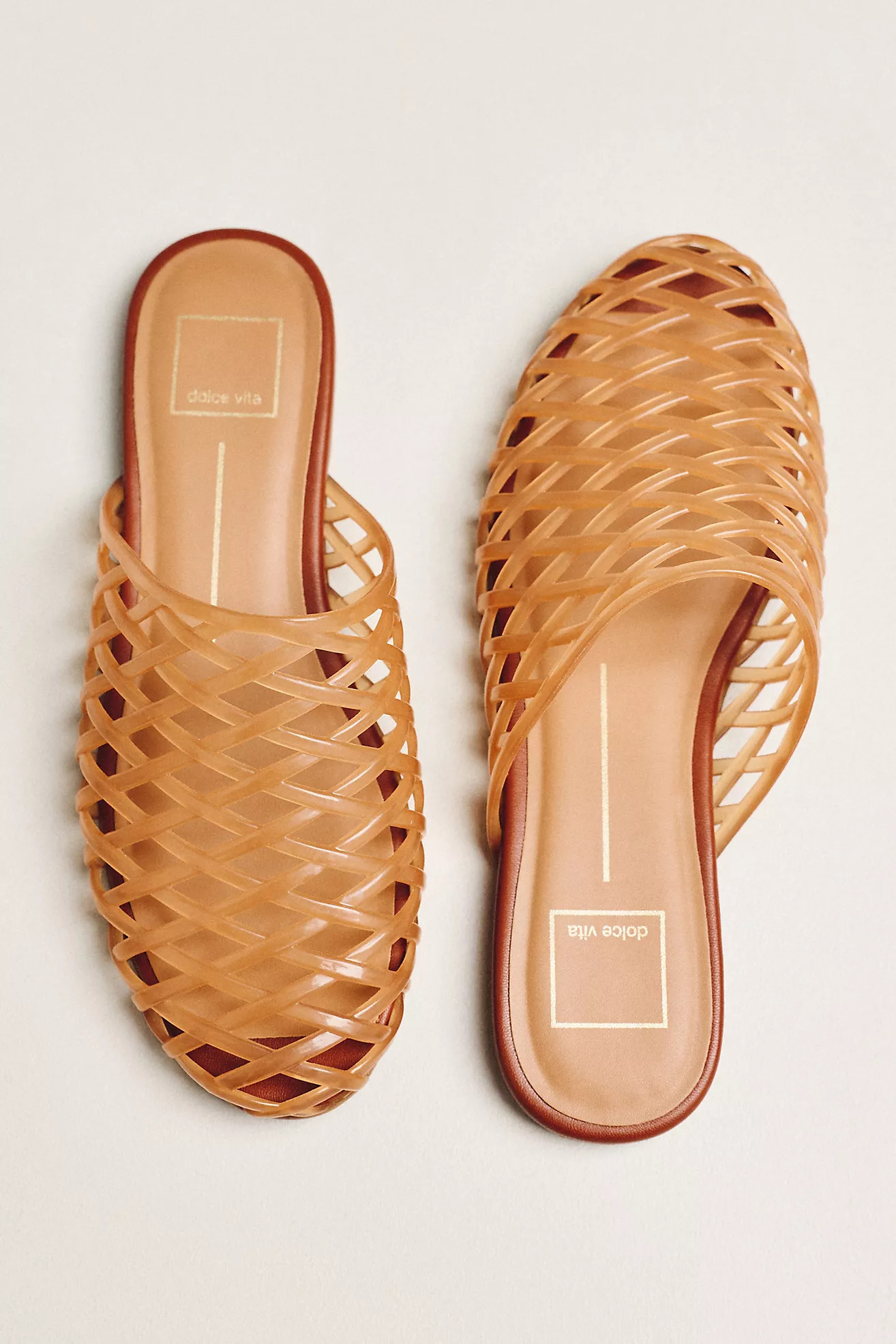 Dolce Vita Gina Woven Jelly Mules | Anthropologie (US)