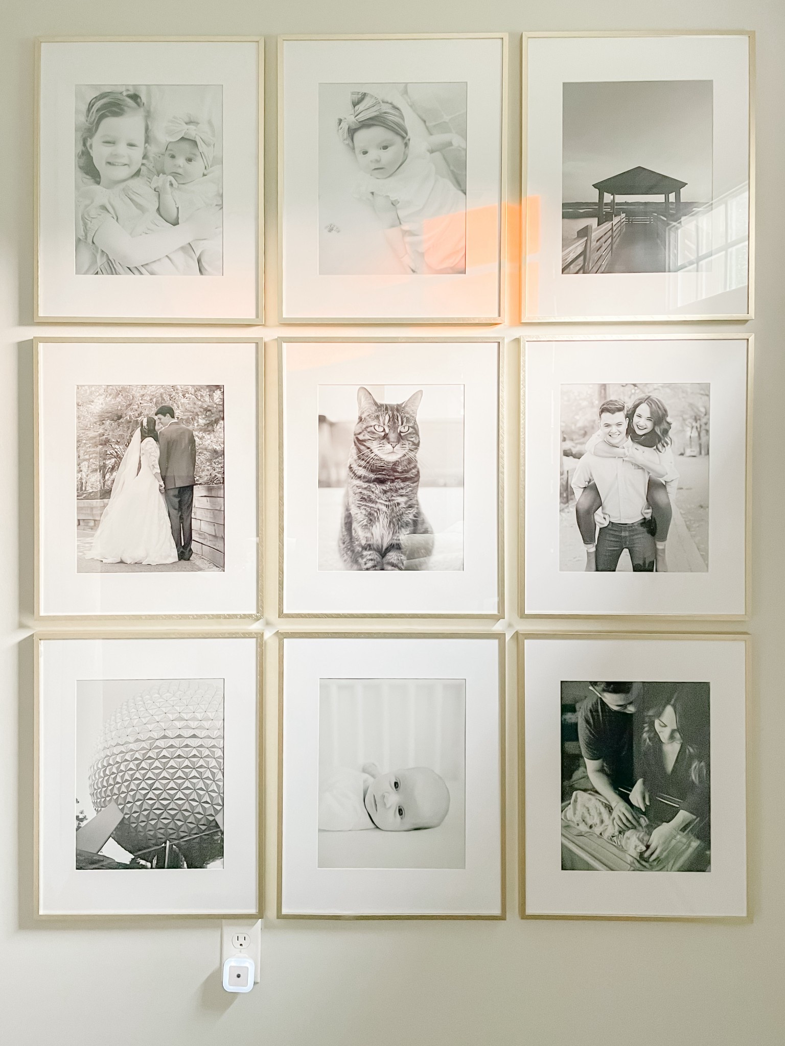 This might be my favorite family gallery wall we’ve ever done.

The frames are super affordable, easy to hang, and come with mats already included. I used black and white prints for a clean, timeless feel—and every time I walk by, I pause and smile. It just feels so us.

family gallery wall, affordable gallery frames, black and white photo wall, personalized home decor, Amazon home finds, picture wall grid, hallway photo gallery, simple family wall art, meaningful home design

#LTKFamily #LTKHome #LTKStyleTip