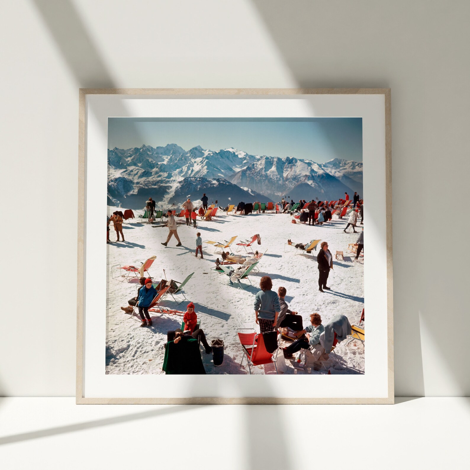 Slim Aarons Verbier Vacation Print Poster, Vintage Print, Photography Prints, High Society Photo ... | Etsy (US)