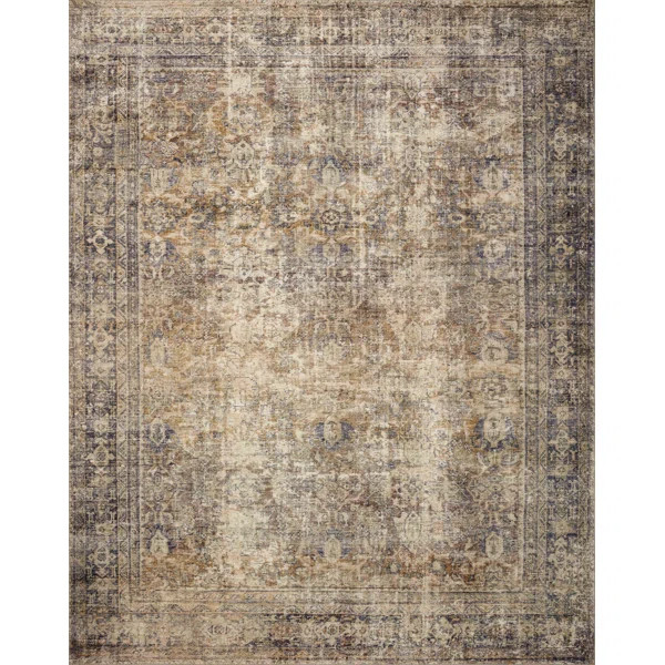 Amber Lewis x Loloi Morgan Sunset / Ink Area Rug feat. CloudPile | Wayfair North America