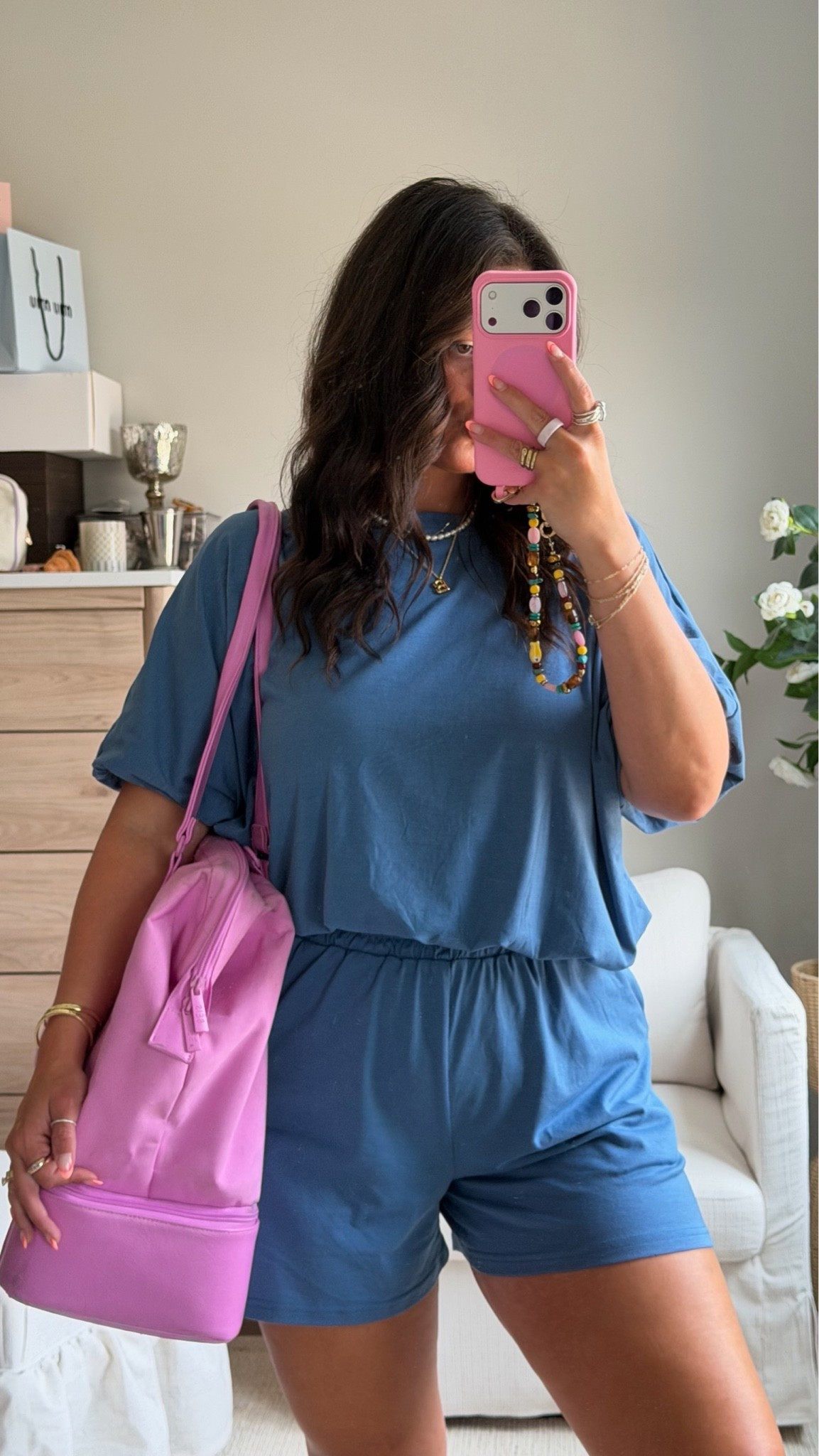 Obsessed with this blue 🦋 Wearing a size XL! 

Lounge wear, Amazon, ootd

#LTKdayinmylife #LTKgrwm #LTKootd