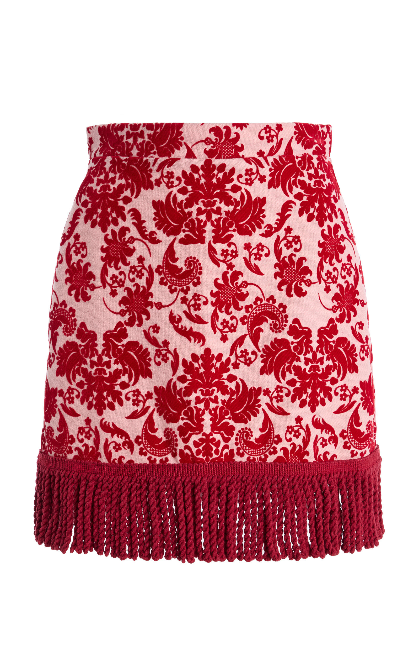 LA VESTE Cher Fringed Wool Mini Skirt - Moda Operandi | Moda Operandi (Global)