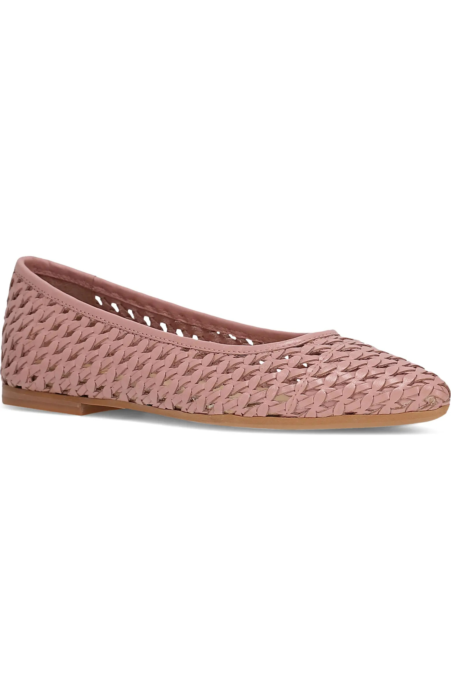 Heather Woven Pointed Toe Flat (Women) | Nordstrom