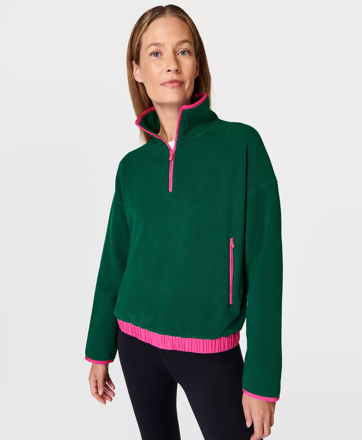Mallow Half Zip Pullover | Sweaty Betty UK