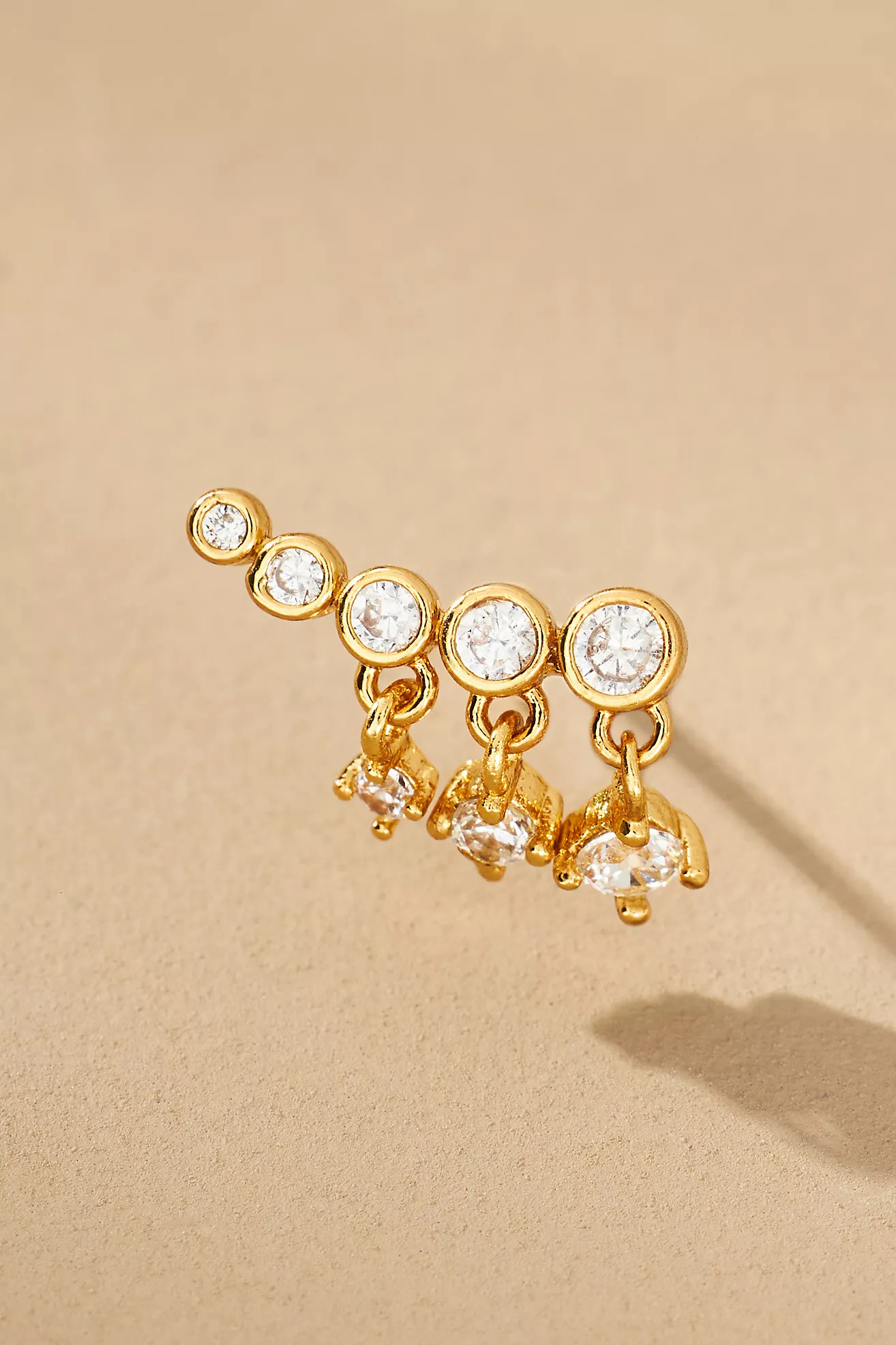 Multi Faceted Drippy Post Earrings | Anthropologie (US)