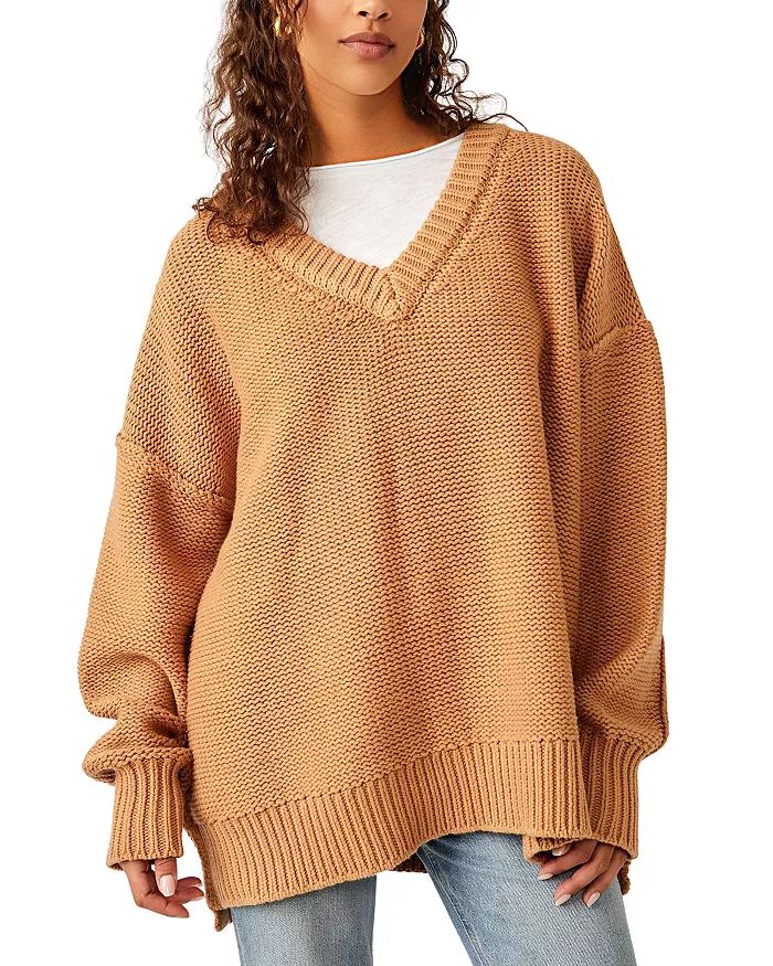 Free People Alli V Neck Tunic Sweater  Women - Bloomingdale's | Bloomingdale's (US)