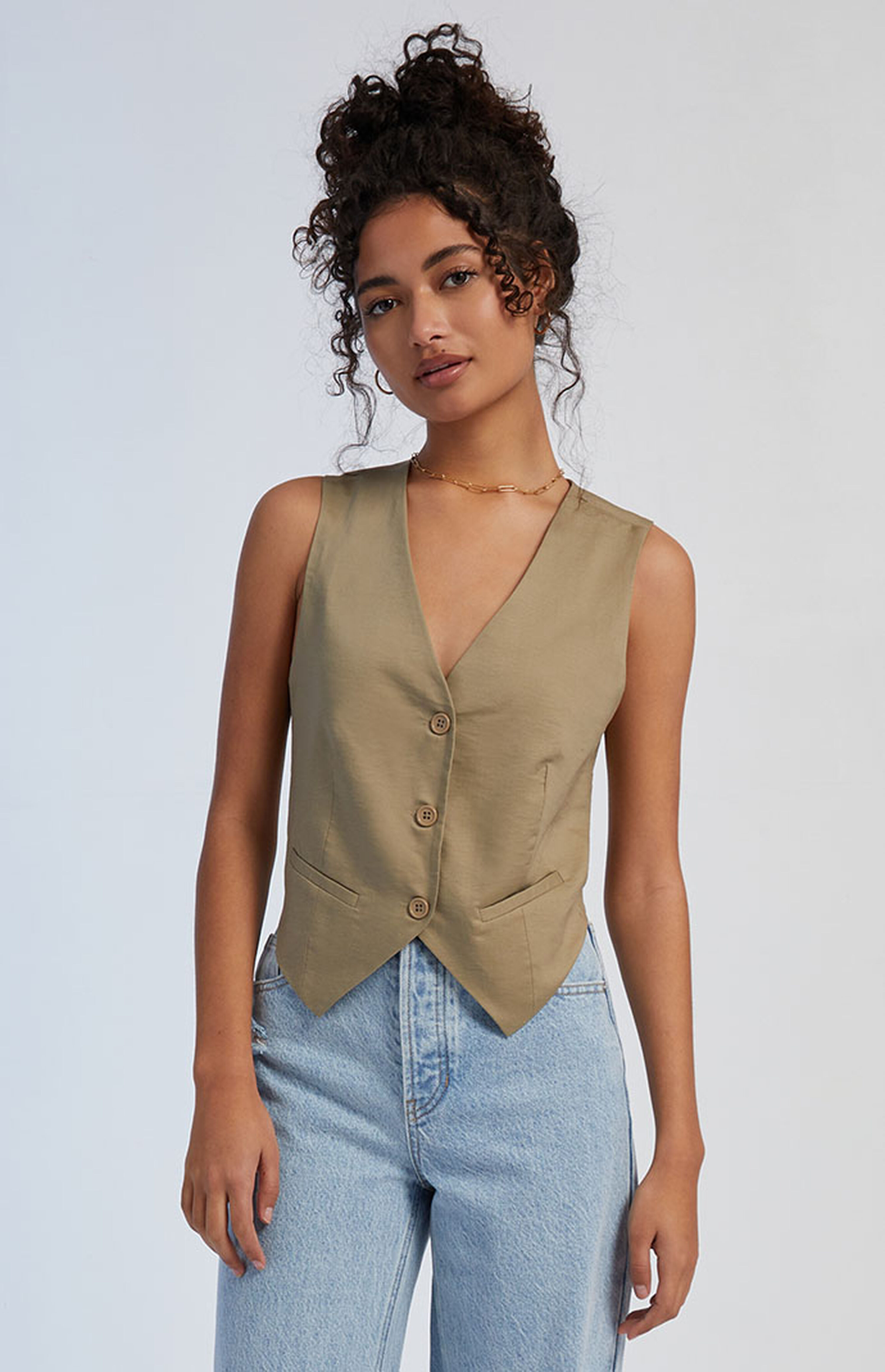 LA Hearts Fitted Suit Vest | PacSun