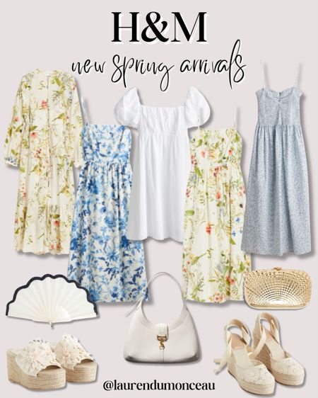 H&M New Spring Arrivals 

Spring dress, floral print dress, spring outfit ideas, vacation outfit, Easter outfit, vacation accessories, shell accessories, beach vacation, resort wear, spring shoes, spring bags, neutral bag, neutral accessories, spring fashion trends 2024, espadrilles, wedges, raffia shoes



#LTKstyletip #LTKfindsunder50 #LTKfindsunder100