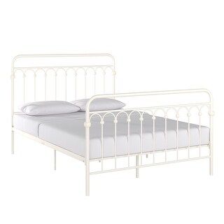 Eloise Metal Arches Platform Bed by iNSPIRE Q Classic (White - Full) | Bed Bath & Beyond