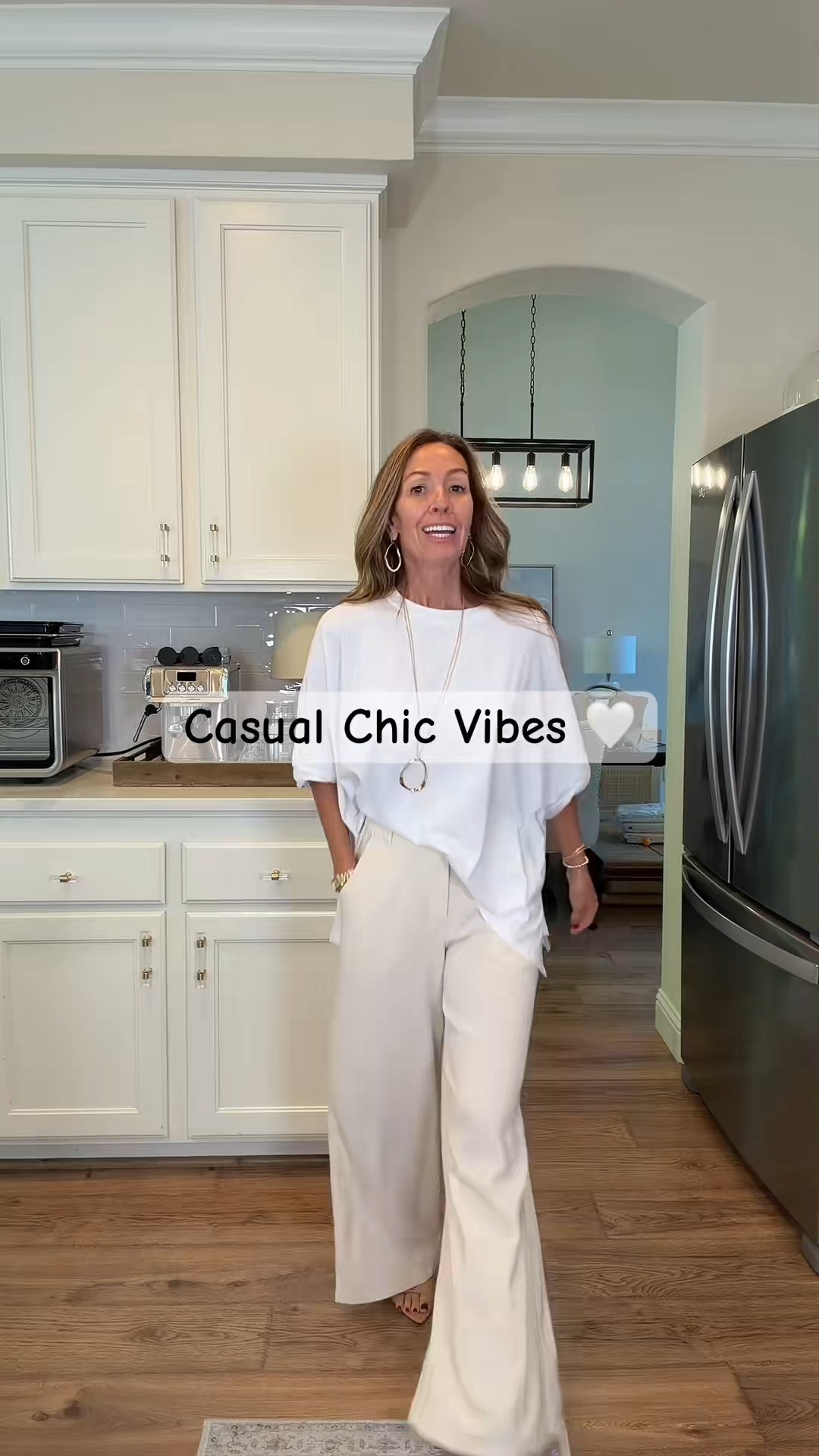 So casual chic! Oversized T-shirt vibes 

 #LTKgrwm #LTKootd #LTKOver40