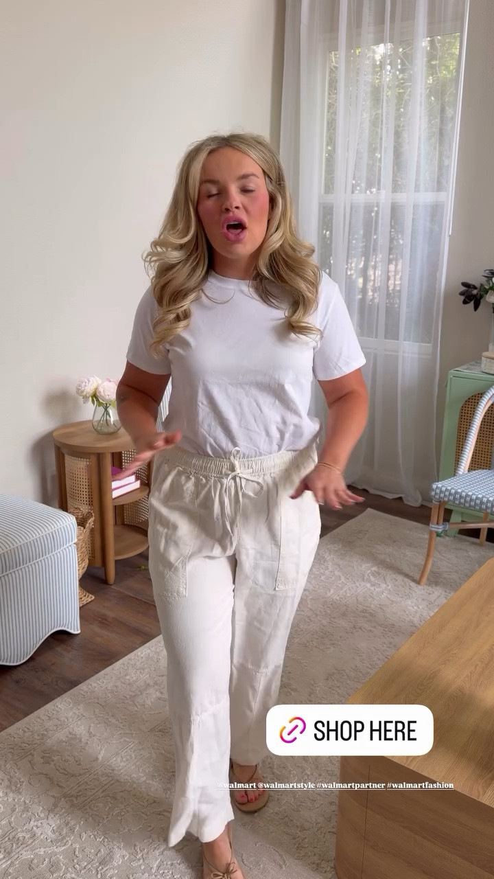 Love a good pair of linen pants! 🙌🏻

@walmart @walmartstyle #walmartpartner #walmartfashion

#LTKMidsize #LTKSeasonal