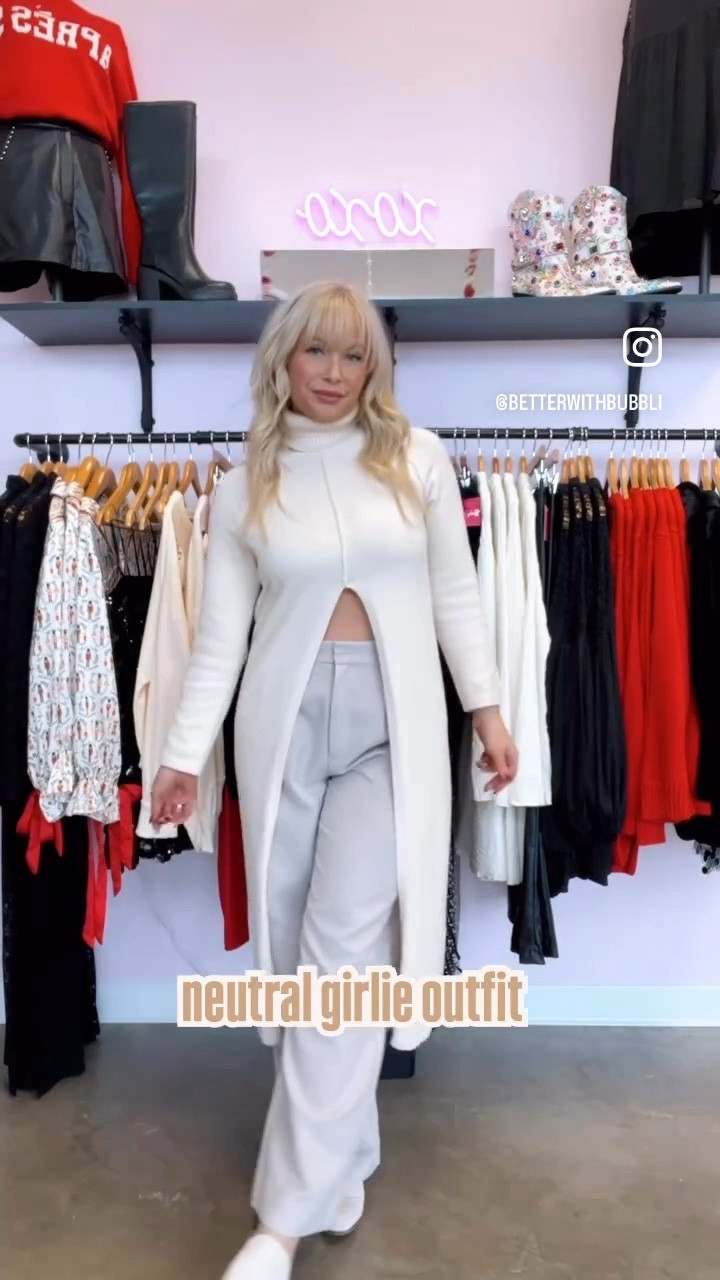 Winter outfit inspo 🤍

Sweater weather, winter fashion, dress pants 

#LTKMidsize #LTKStyleTip #LTKFindsUnder100