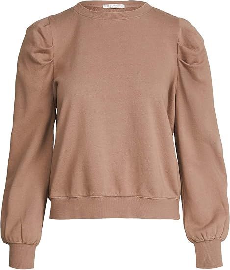 Z SUPPLY Women's Puff Sleeve Sweatshirt | Amazon (US)