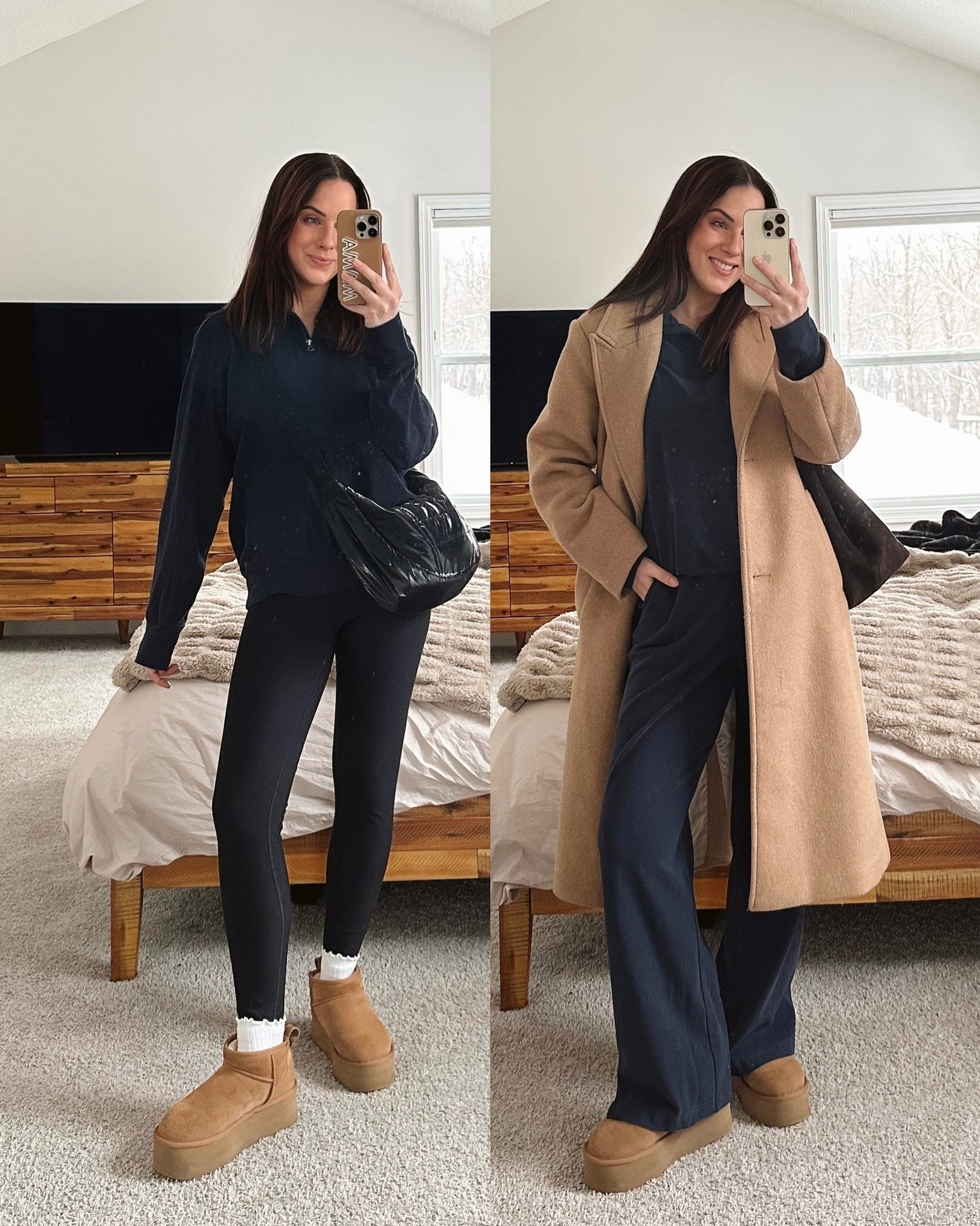 updating my mom uniform with a few simple swaps! ! 🤍☃️

used the same base for each of these & just a few swaps instantly looks more intentional! further proof you don’t need a whole new wardrobe!

follow @_lomeyer_ for petite + mom outfit inspo! everything linked in my bio + @shop.ltk

#momuniform #momstyle #elevatedcasual #everydayoutfits #outfitinspo

#LTKFindsUnder50 #LTKSeasonal #LTKFindsUnder100