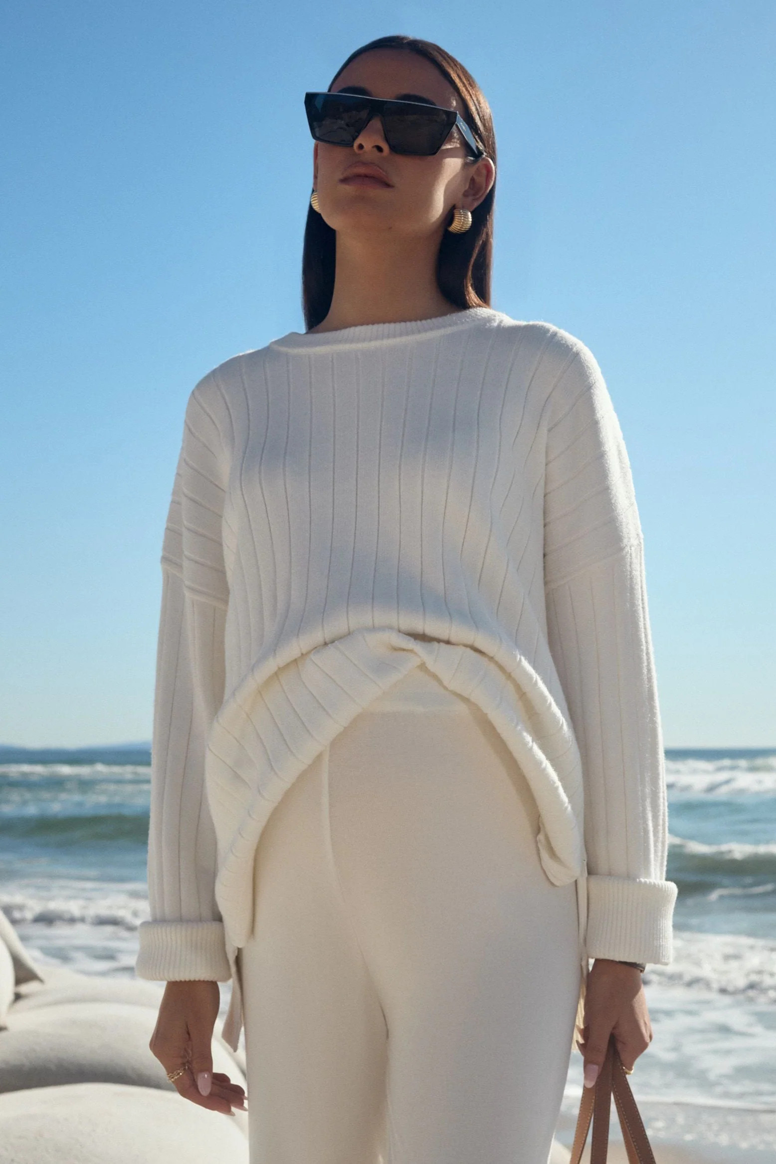 Relaxed Pant (Ivory) | Legoe Heritage Maternity APAC