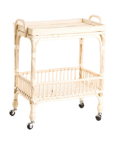 Rattan Bar Cart | TJ Maxx