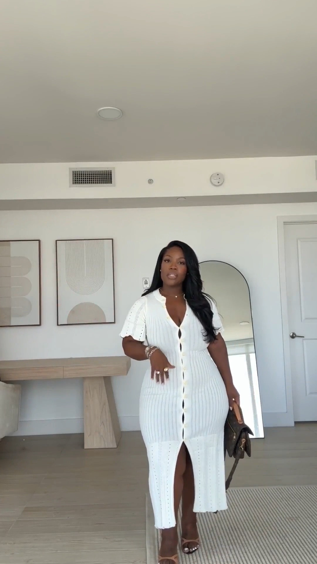 Love love love this dress perfect for church, work, etc. Very flattering, but if you grab the ivory color, definitely wear some flesh tone undergarments to ensure everything is seamless.

Size: L

#LTKPetite #LTKMidsize #LTKSeasonal