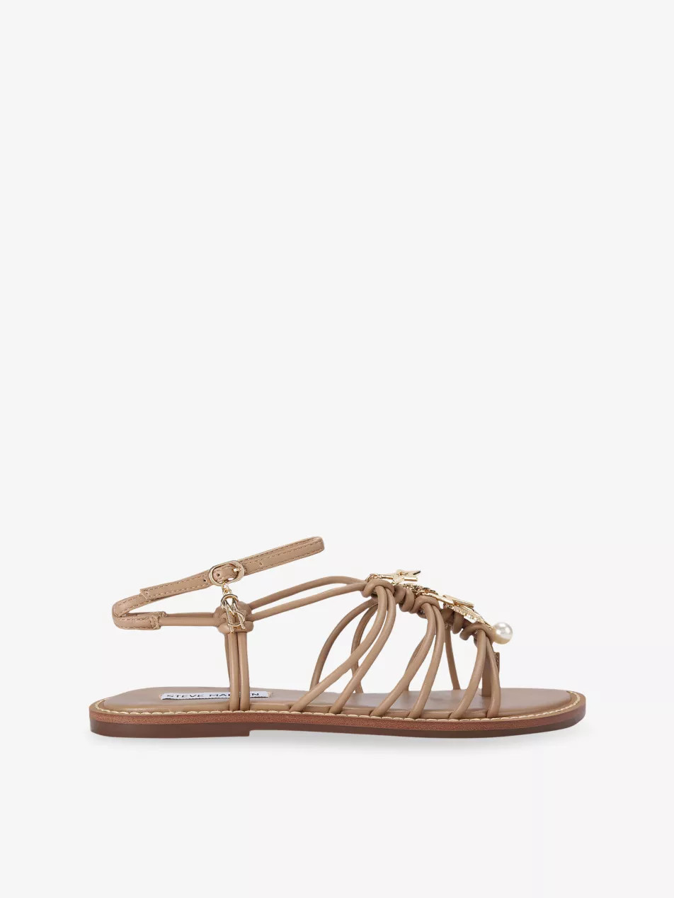 La Charmer Faux-Leather Sandals | Selfridges