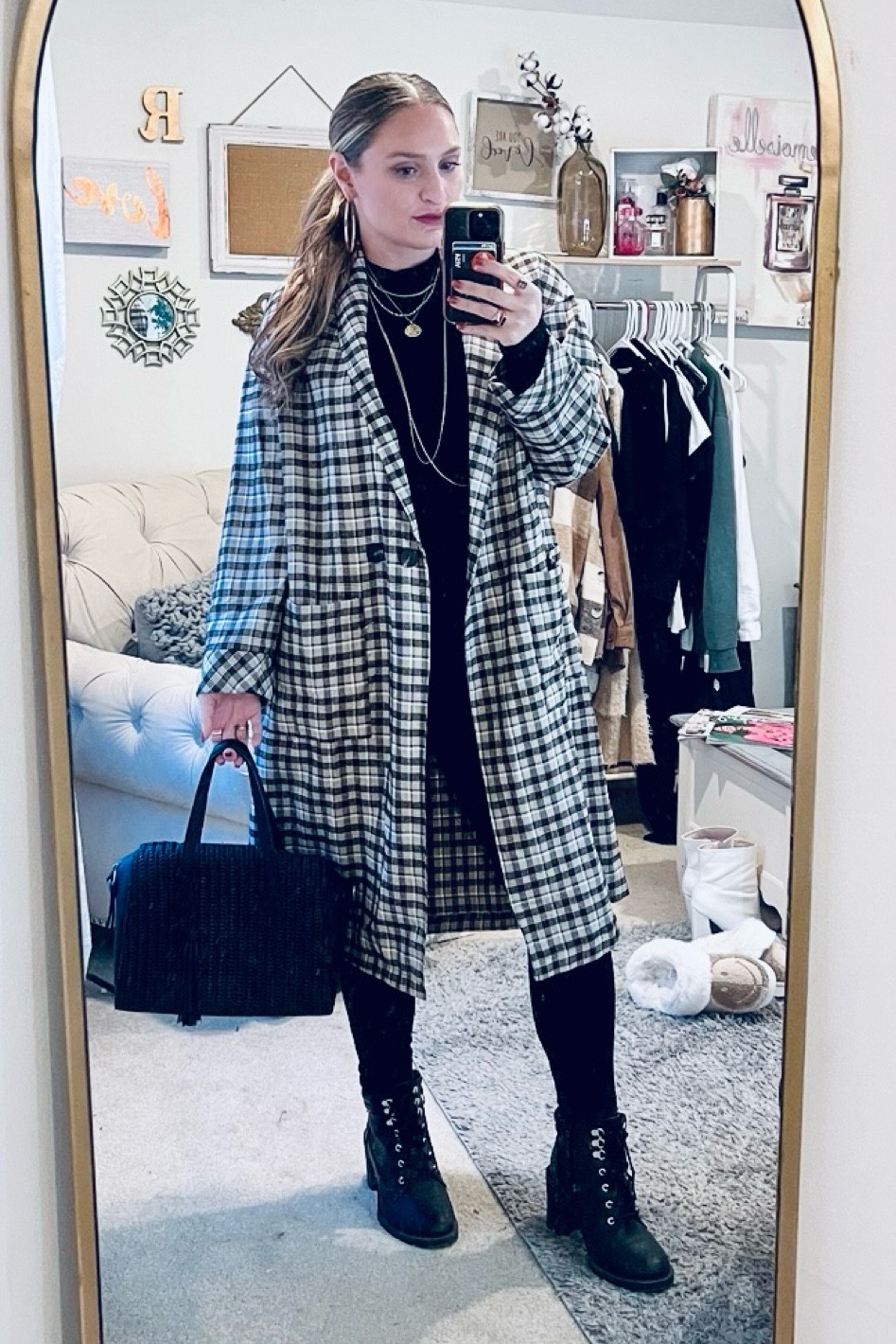 So many trench coats, so little time 🫶🏼 

#winter #warm #layers #trench #trenchcoat #plaid #winterstyle #workwear #casualworkwear 

#LTKSeasonal #LTKfindsunder100