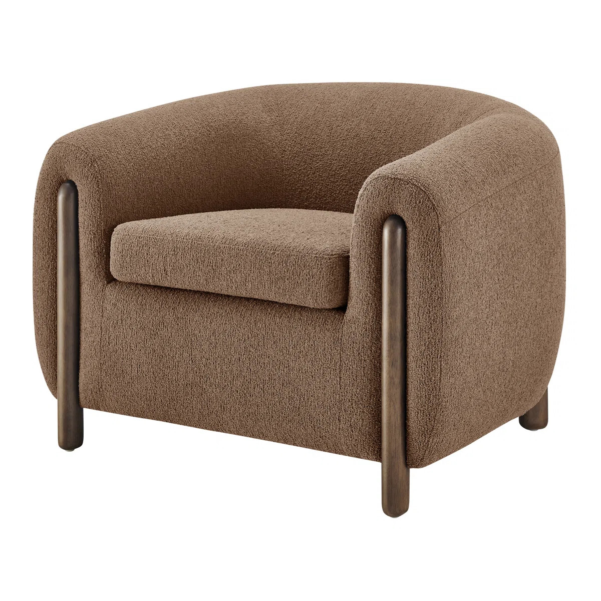 Leamon Upholstered Barrel Chair | Wayfair North America