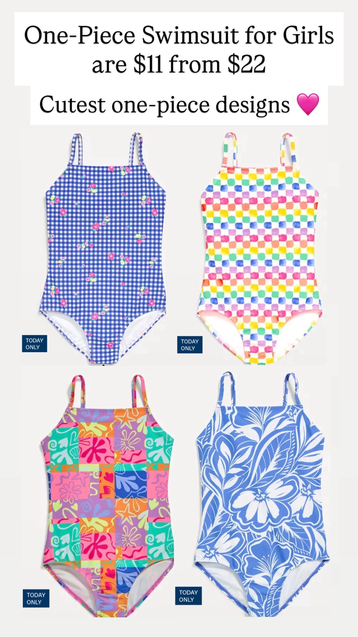 Back Cutout One-Piece Swimsuit for Girls are $11 from $22

#LTKSaleAlert #LTKSeasonal #LTKKids