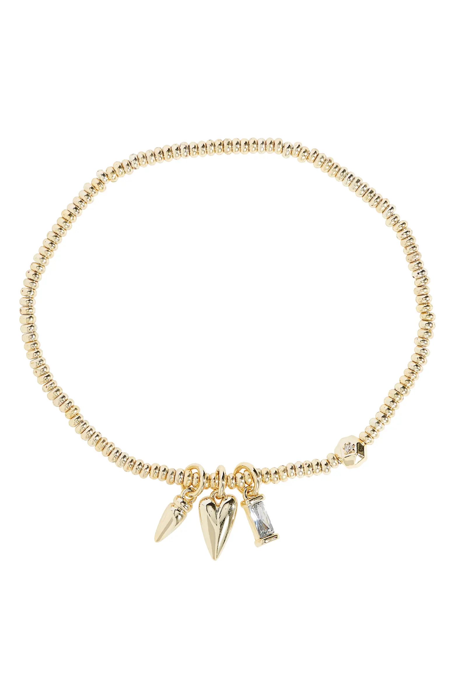 Zoey Charm Stretch Bracelet | Nordstrom