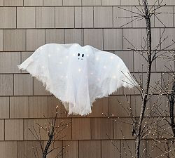 Lit Ghost Hanging Bat | Pottery Barn (US)