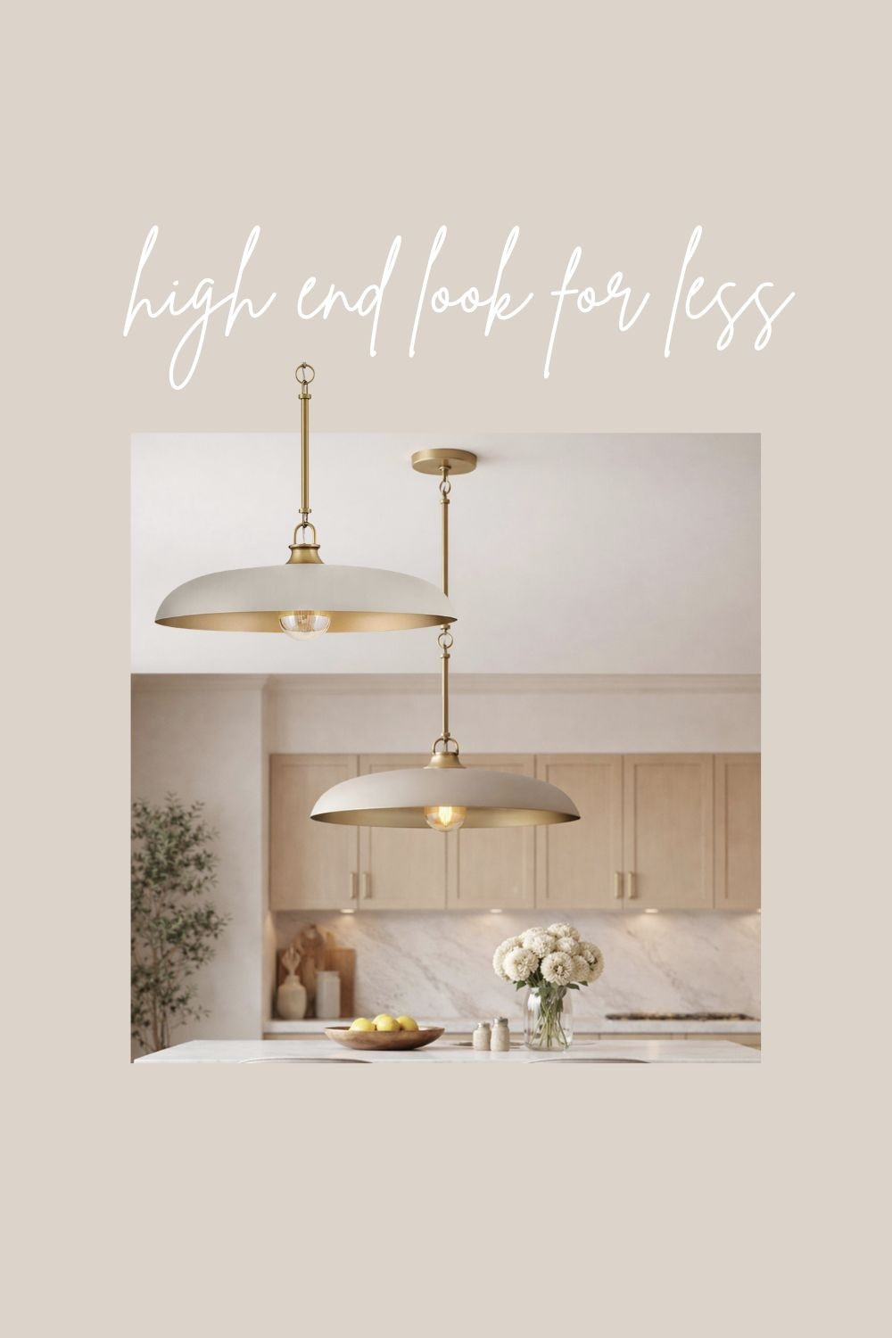 Kitchen pendant lights, high end look for less! 

#LTKHome
