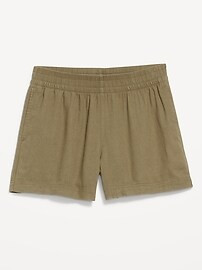 High-Waisted Linen-Blend Shorts -- 3.5-inch inseam | Old Navy (US)