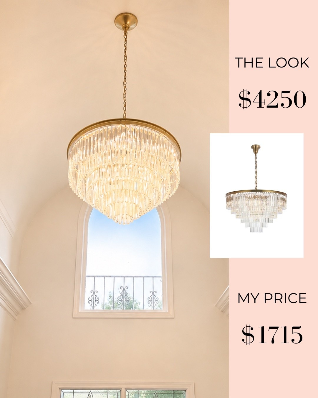 Foyer chandelier