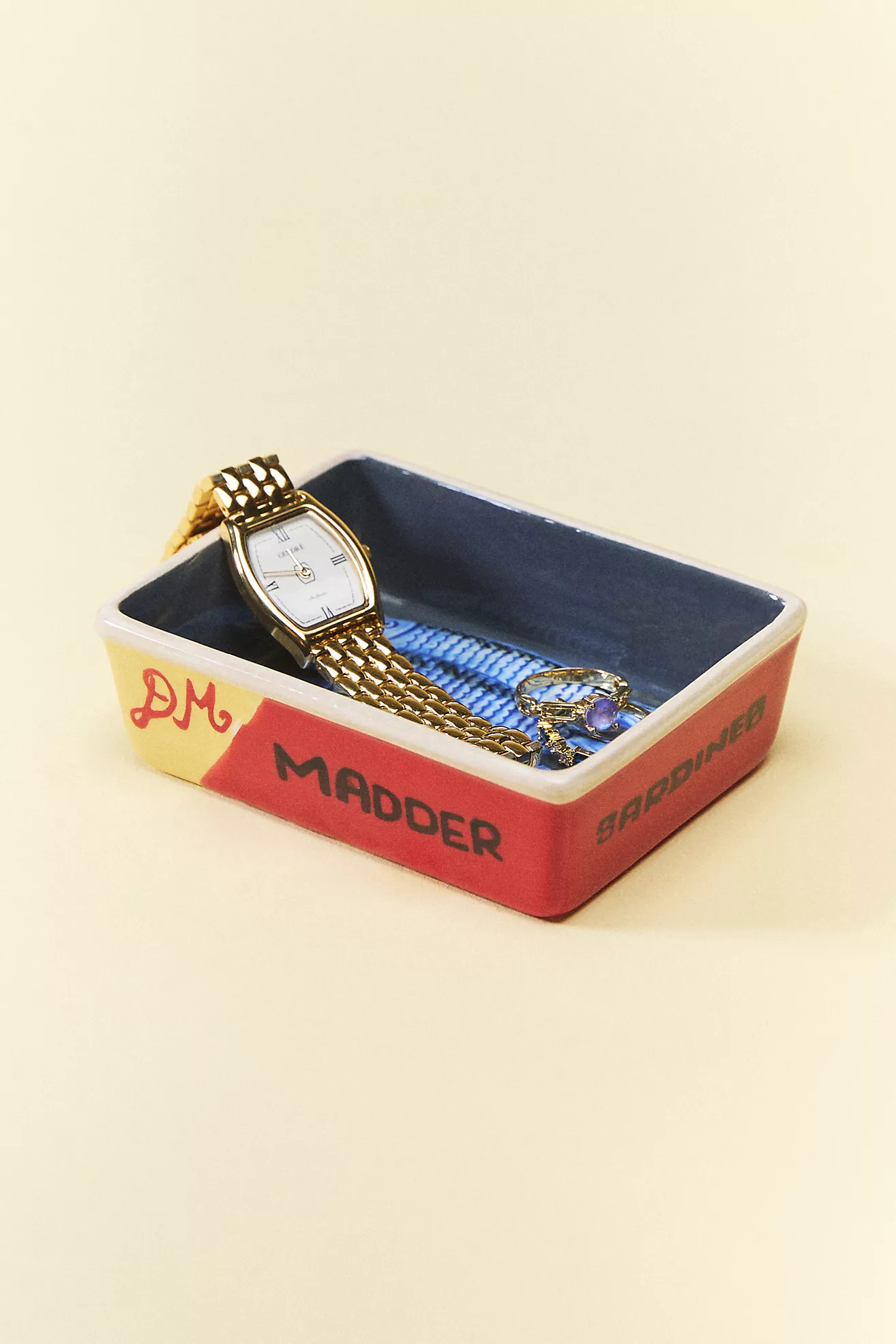 Damson Madder Sardine Trinket Dish | Anthropologie (US)